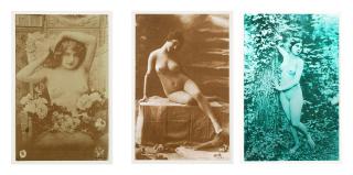 Peter Blake - French Postcards (3 works)