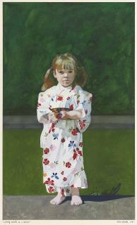 Peter Blake - Liberty Blake in a Kimono