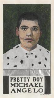 Peter Blake - Pretty Boy Michael Angelo