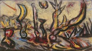 Peter Booth - Drawing (Landscape)