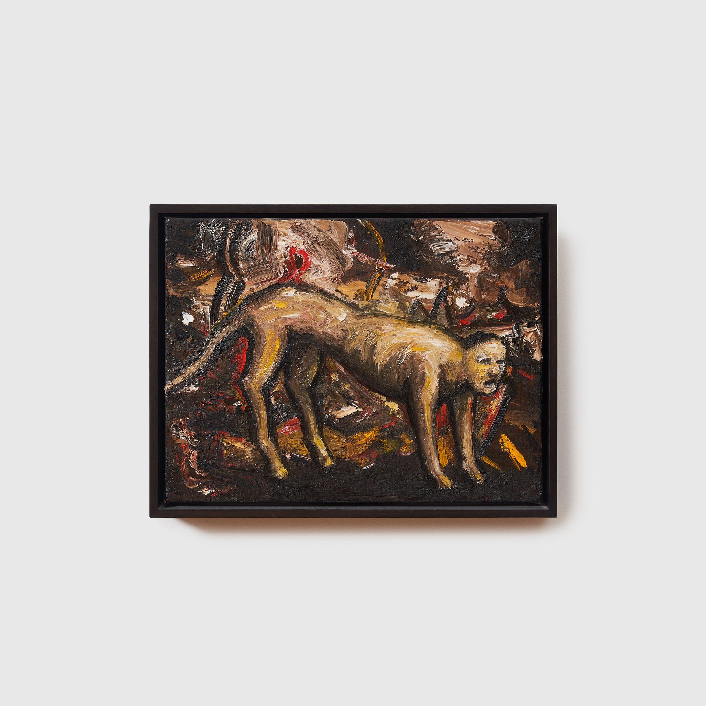 Peter Booth - Hybrid Man / Dog Figure, 1984