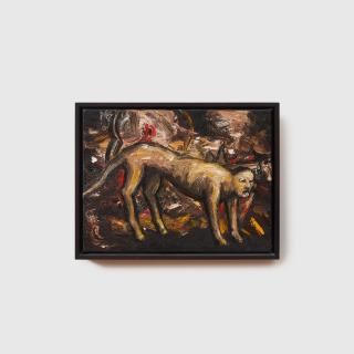 Peter Booth - Hybrid Man / Dog Figure, 1984