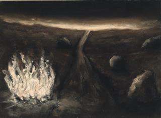 Peter Booth - Road With Fire