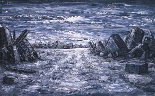 Peter Booth - Untitled (Landscape)