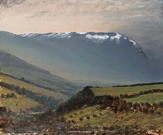 Peter Brook - Looking towards Fort William from Glen Roy