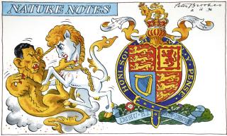 Peter Brookes - ‘Divorce Negotiations Between Lawyers Acting For The Prince And Princess Of Wales Become Increasingly Acrimonious’