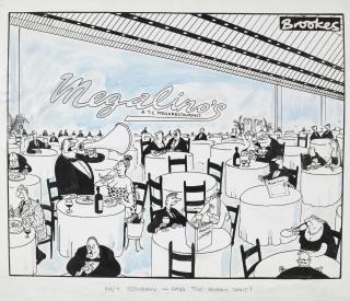 Peter Brookes - \'Hey Conran, Pass The Bloody Salt!\'