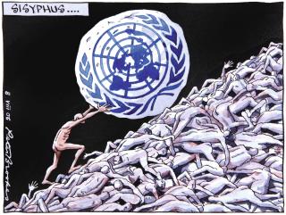 Peter Brookes - ‘Sisyphus...’