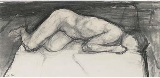 Peter Coker, R.A. - Reclining Nude