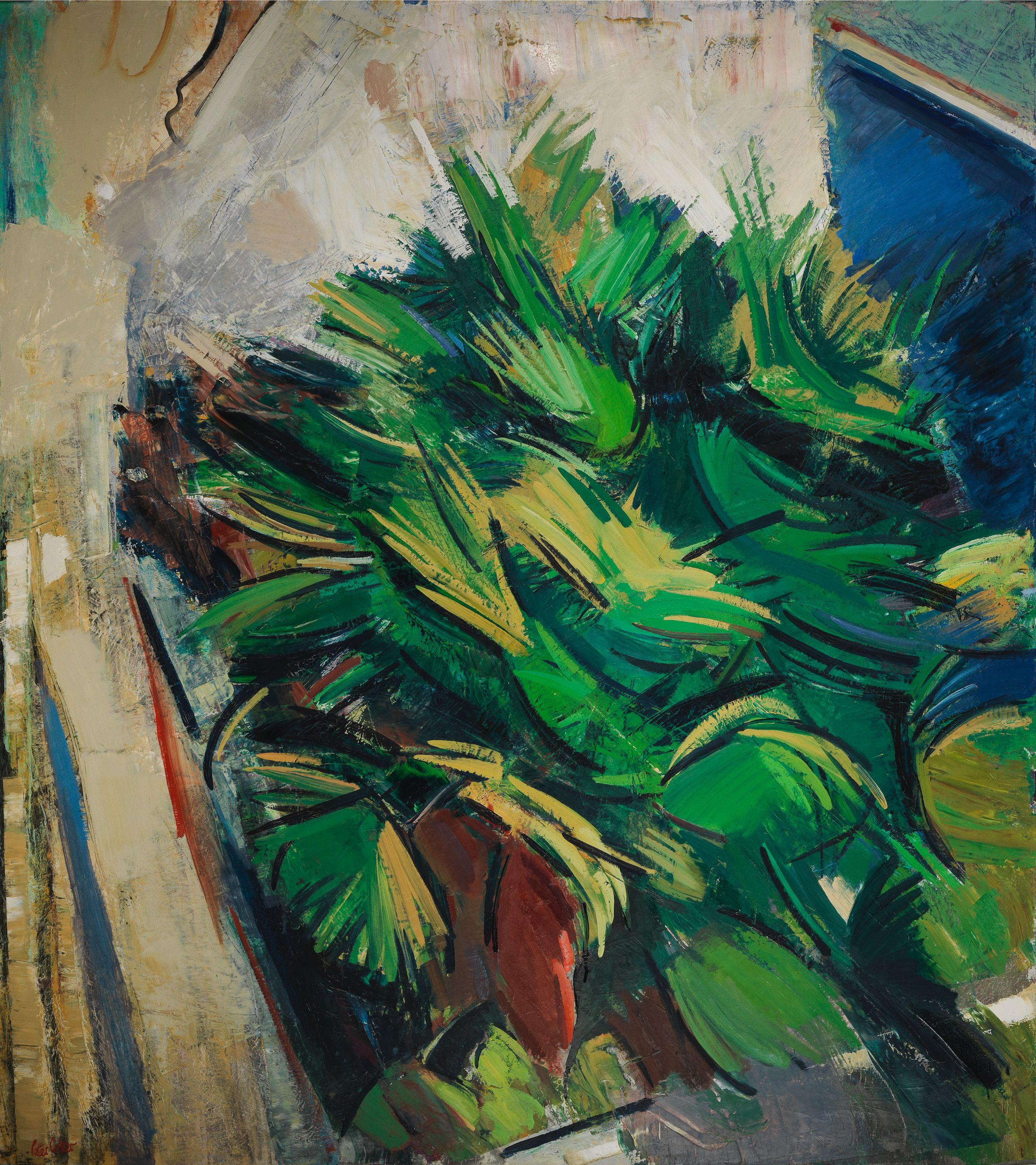 Peter Coker R.A. - The Palm, Chateau Garden