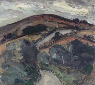 Peter Collis, R.H.A. - Mountain Road