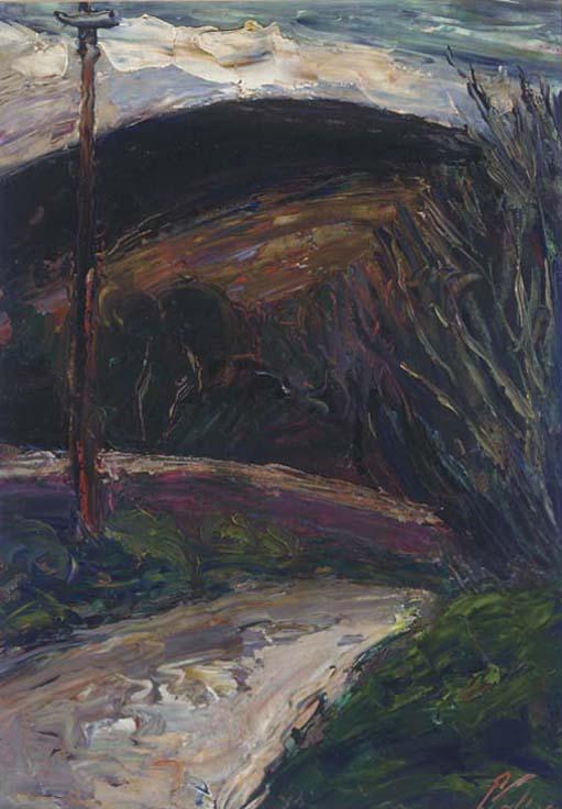 Peter Collis, R.H.A. - Road to Lough