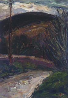 Peter Collis, R.H.A. - Road to Lough