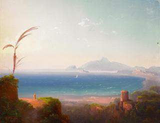 Peter Conrad Schreiber - Ansicht des Vesuvs