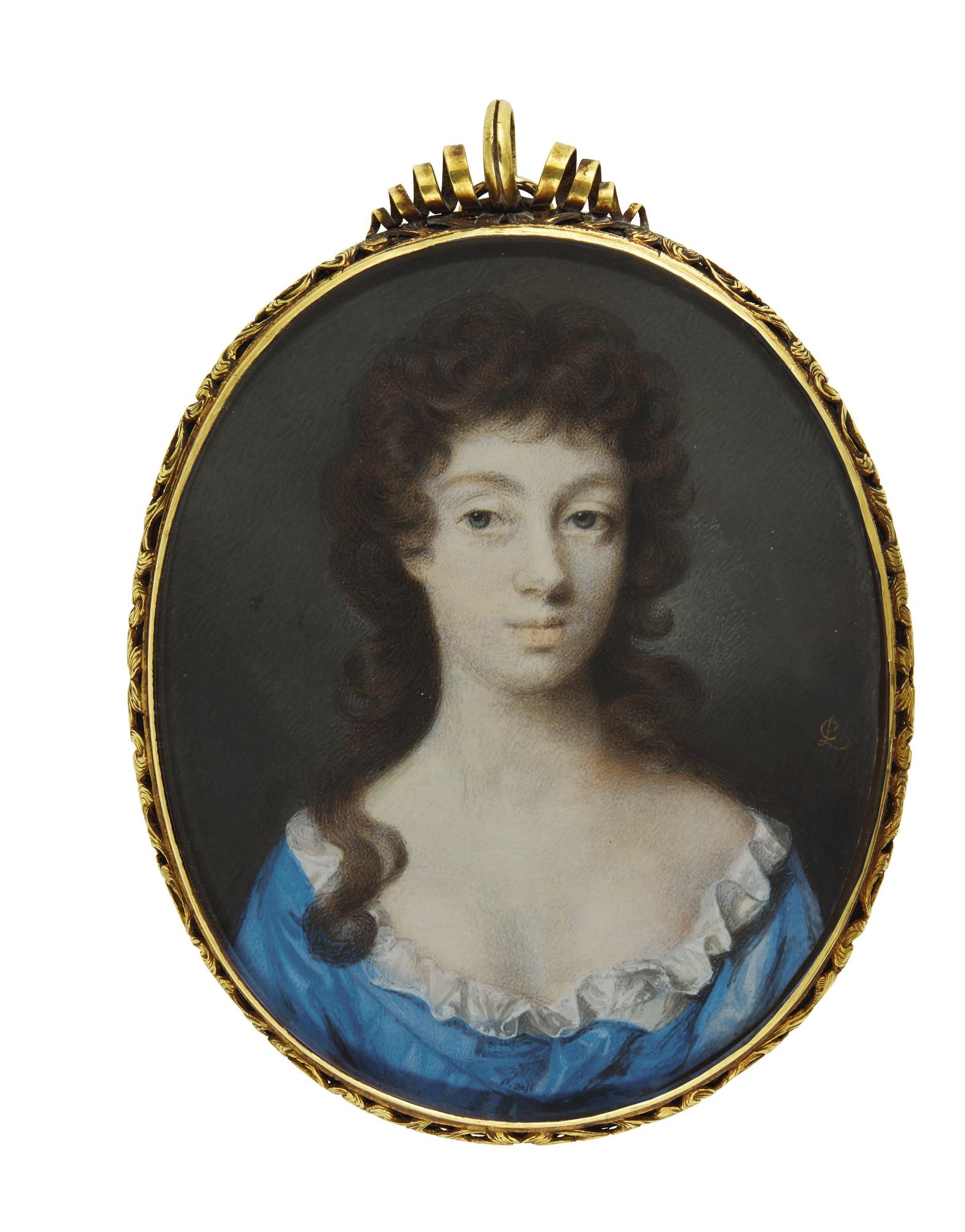 Peter Cross - Portrait Of A Lady, Circa 1690