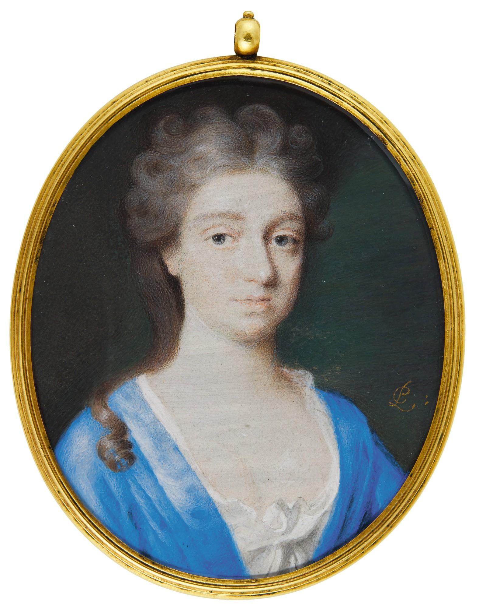 Peter Cross - Portrait Of A Lady, Traditionally Identified As Lady Cholmondeley, Circa 1700