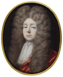 Peter Cross - Portrait Of Hugh, Baron Cholmondeley, Later 1St Earl Of Cholmondeley (1662-1724)