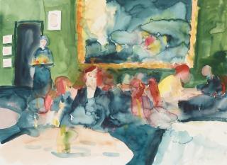 Peter Dahl - At the Restaurant