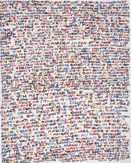 Peter Davies - Text Painting (Pay Attention)