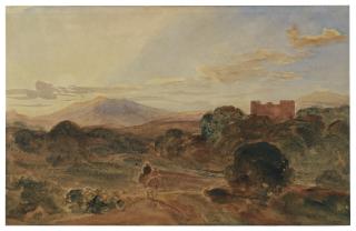 Peter De Wint, O.W.S. - Dacre Castle, near Penrith, Cumberland