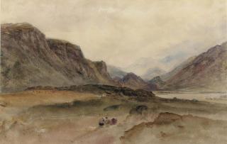 Peter de Wint, O.W.S. - Derwentwater, Lake District