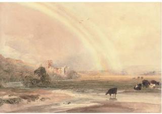 Peter de Wint, O.W.S. - Fountains Abbey, Yorkshire