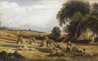 Peter De Wint O.W.S. - Haymaking
