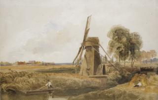 Peter De Wint O.W.S. - Holme Fen, Cambridgeshire