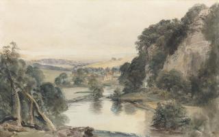 Peter de Wint, O.W.S. - View of Matlock, Derbyshire