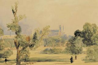 Peter De Wint, O.W.S. - View Of Westminter Abbey From St James\'S, London