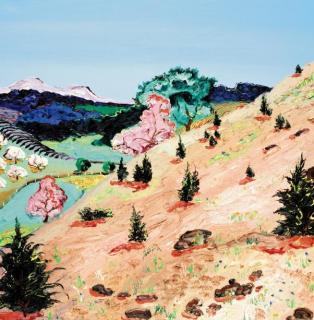 Peter Dean - Spring Hillside