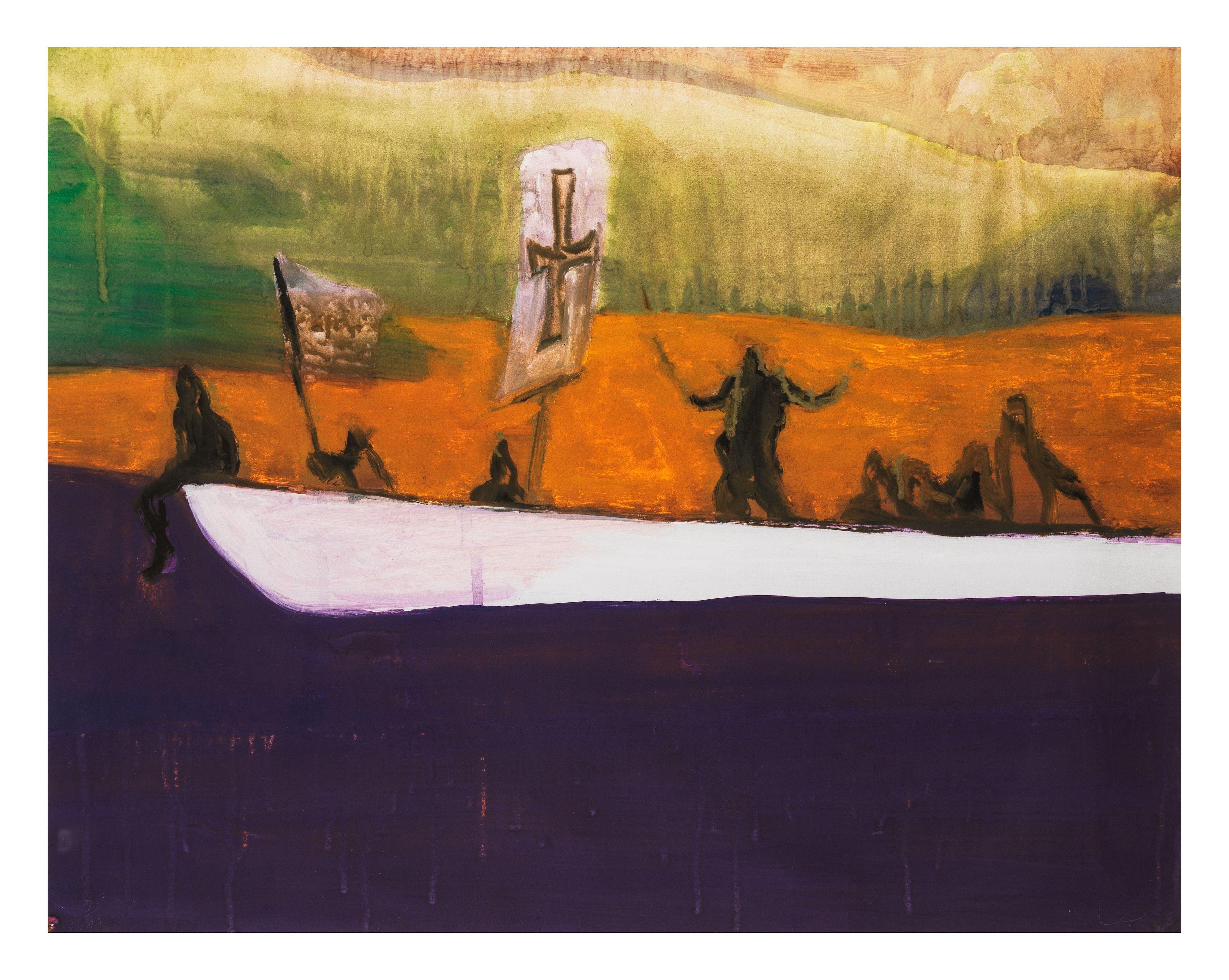 Peter Doig - Canoe, 2008