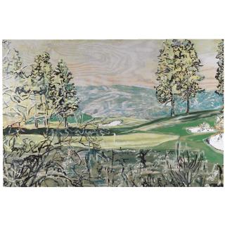 Peter Doig - Desert Canyon\'S Lake Nine