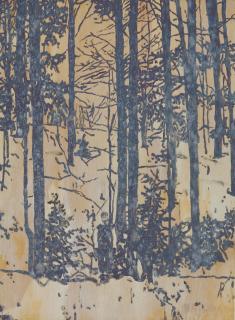 Peter Doig - Figures in a wood