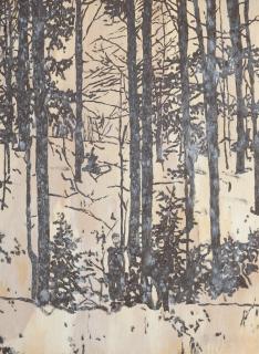 Peter Doig - Figures in a Wood