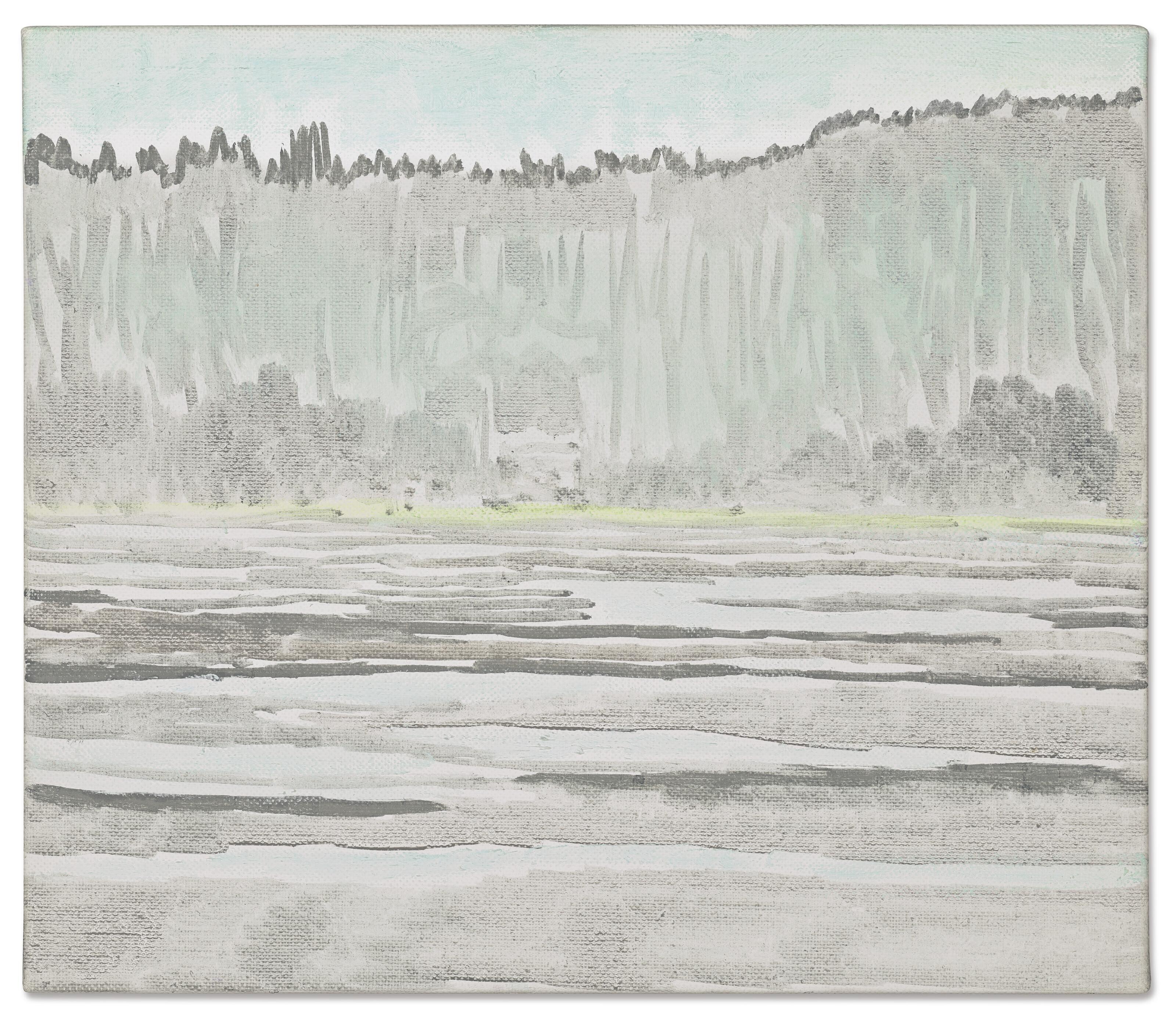 Peter Doig - Frozen Lake