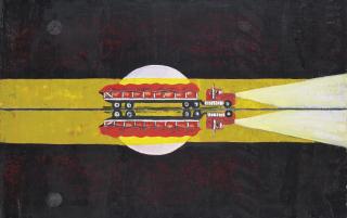 Peter Doig - Hitch-Hiker (Reflected)