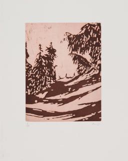 Peter Doig - Ohne Titel (Winter scene)