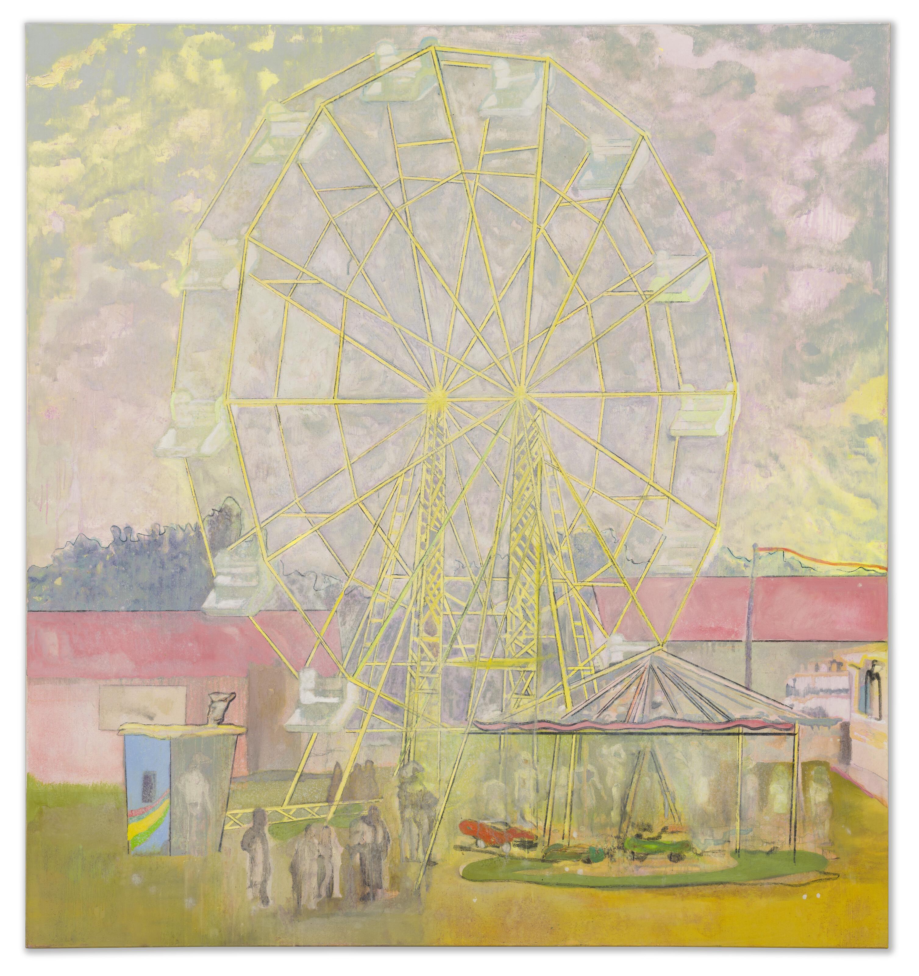 Peter Doig - Rainbow Wheel