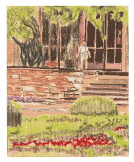Peter Doig - Study for English Garden