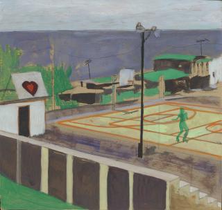 Peter Doig - Study for Heart of Old San Juan