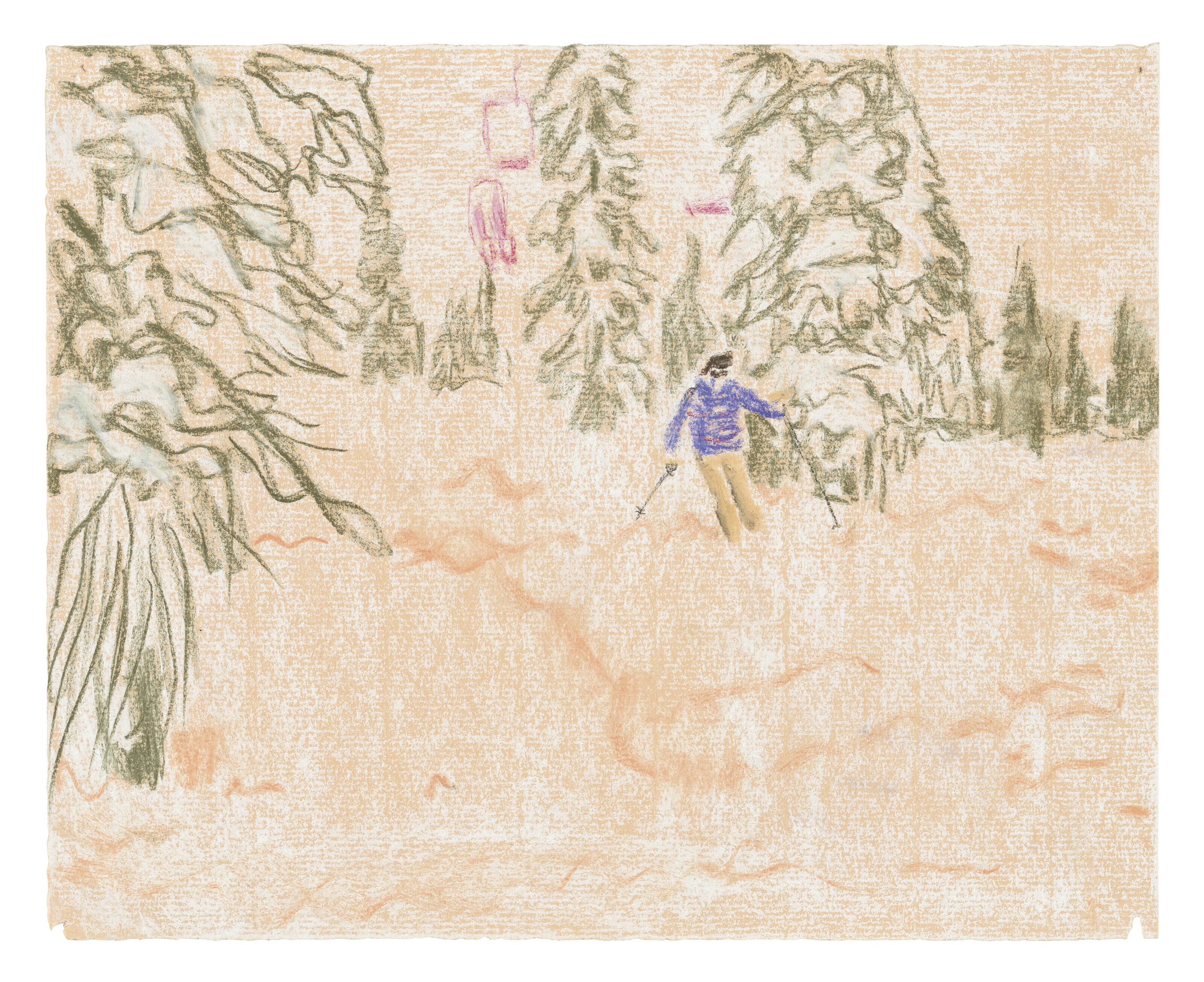 Peter Doig - Study for Winterpark