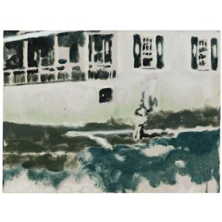 Peter Doig - Untitled (Camp Forestia)