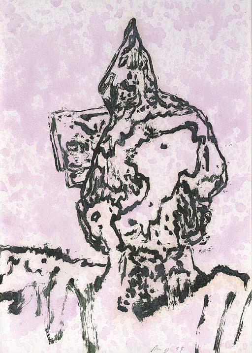 Peter Doig - Untitled (Figure in Mountain Landscape)