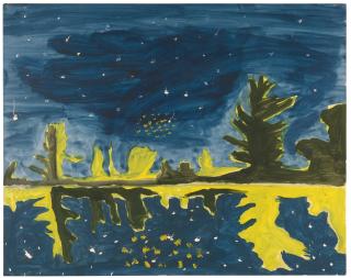 Peter Doig - Untitled (Study For Milky Way)