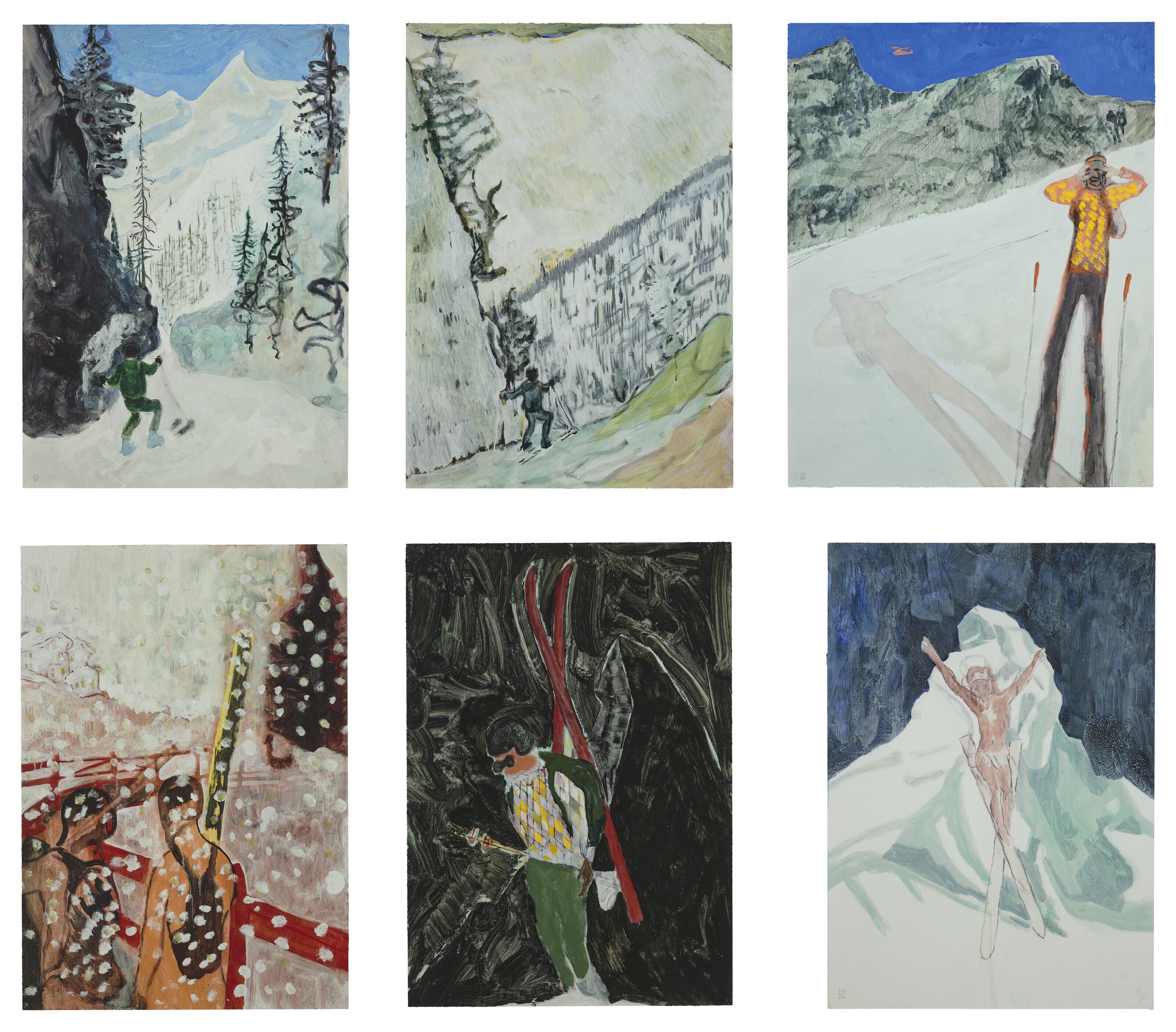 Peter Doig - Zermatt D1 (1-6)