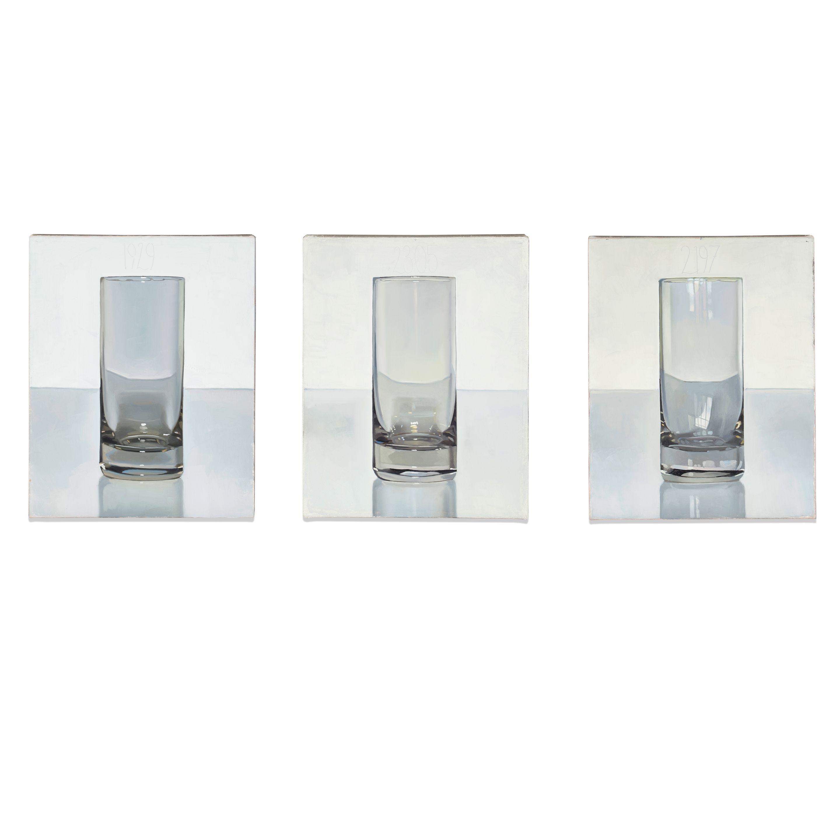 Peter Dreher - Group of three paintings, 2002-2008