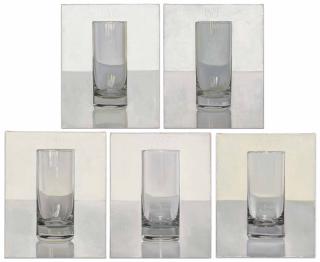 Peter Dreher - (i) Tag um Tag guter Tag (Nr. 1768) [Day by Day good Day (Nr 1768)]   (ii) Tag um Tag guter Tag (Nr. 1829) [Day by Day good Day (Nr 1829)]   (iii) Tag um Tag guter Tag (Nr. 2065) [Day by Day good Day (Nr 2065)]   (iv) Tag um Tag gu