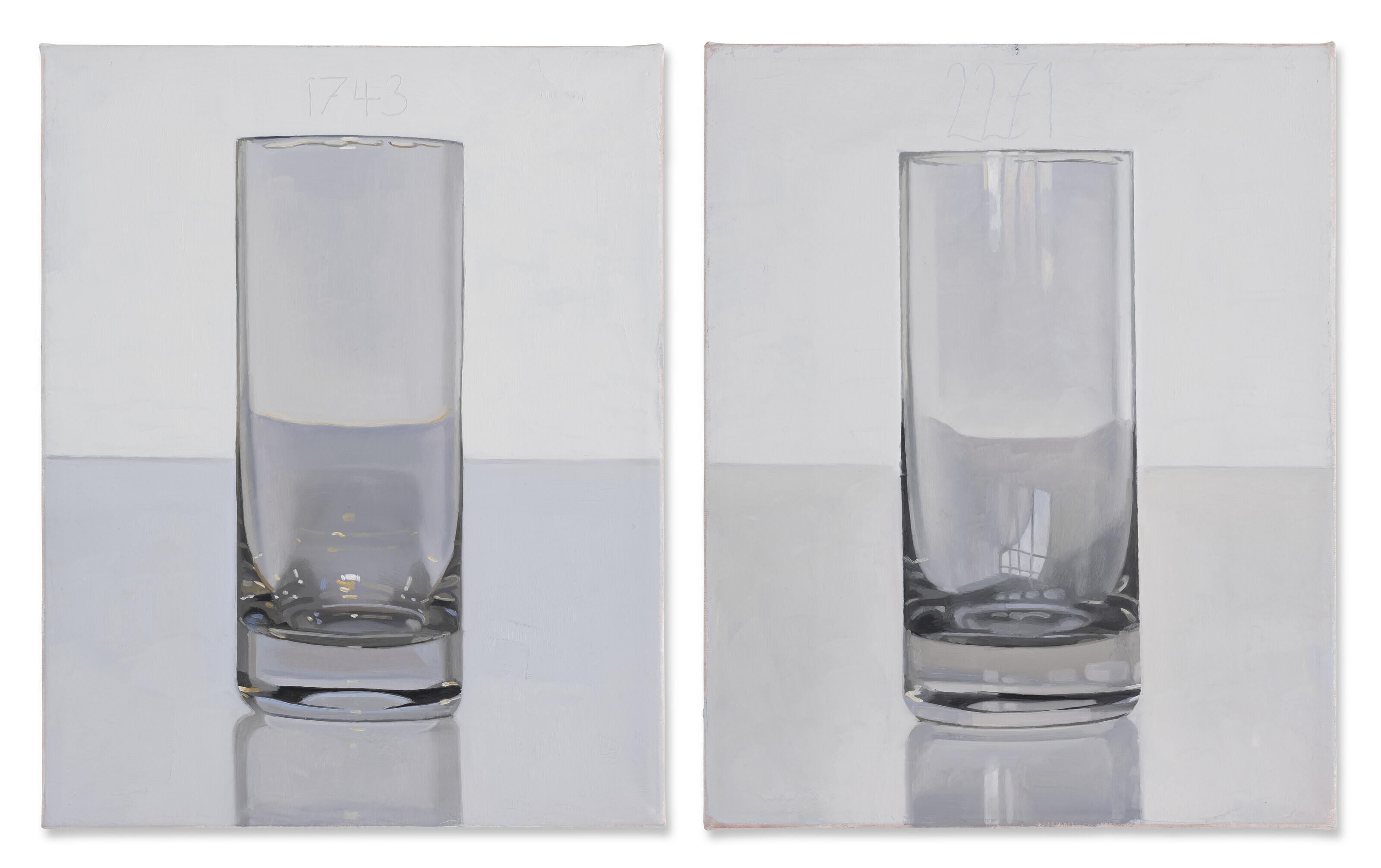 Peter Dreher - Nr. 1743: Tag um Tag guter Tag Nr. 2271: Tag um Tag guter Tag