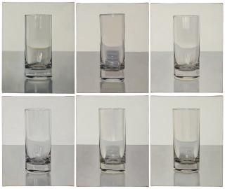 Peter Dreher - Tag Um Tag Guter Tag (Day by Day Good Day), Nr. 2059 (Day); Nr. 2061 (Day); Nr. 1950 (Day); Nr. 1843 (Day); Nr. 2394 (Day); Nr. 1573 (Day) [6 Works]